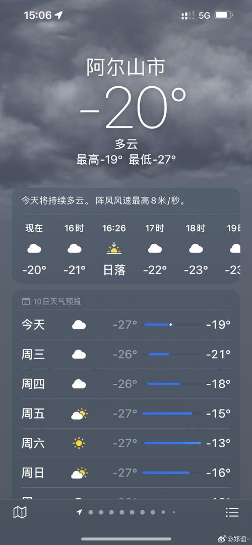阿尔山天气预报，阿尔山天气预报15天查询海拉尔天气预报-第2张图片-优品飞百科