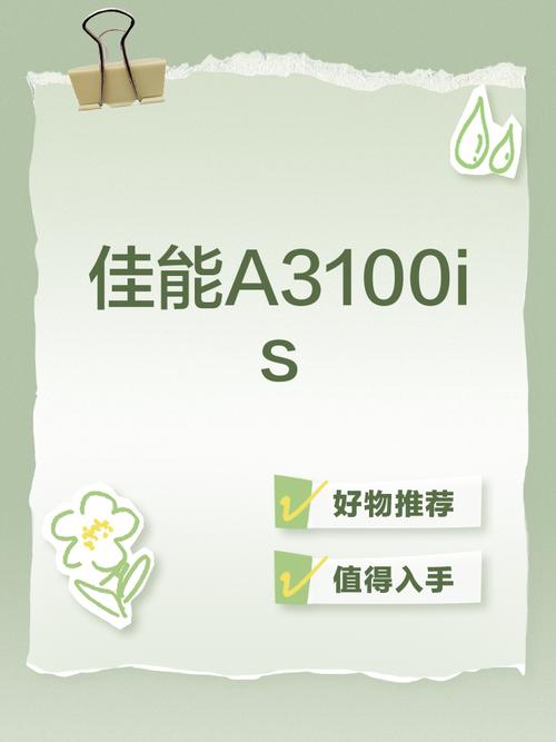 佳能a3000is电池型号？佳能a3000电子说明书？-第3张图片-优品飞百科