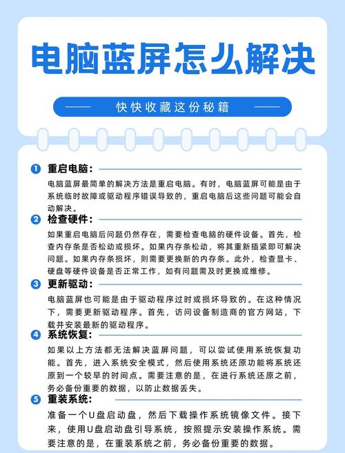 电脑开机蓝屏怎么处理方法，电脑开机蓝屏怎样处理？-第4张图片-优品飞百科
