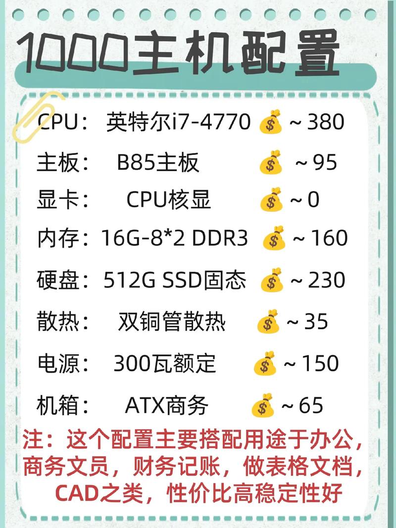 电脑主机三千怎么配置比较好，电脑主机三千怎么配置比较好呢-第2张图片-优品飞百科