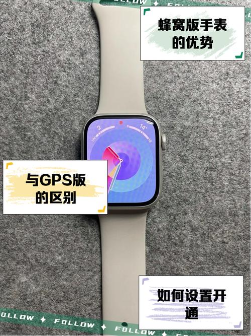 苹果手表gps和蜂窝区别，苹果手表gps和蜂窝对比