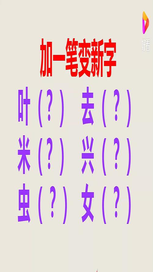 一加六笔可以变成六个新字，六加一笔变成哪些字？-第3张图片-优品飞百科