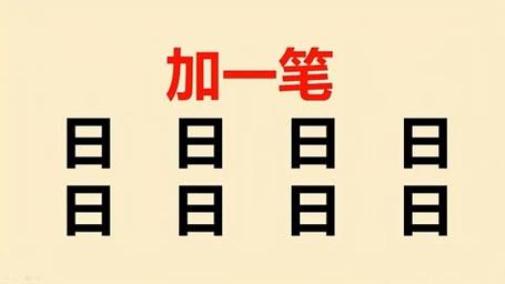 一加六笔可以变成六个新字，六加一笔变成哪些字？-第6张图片-优品飞百科