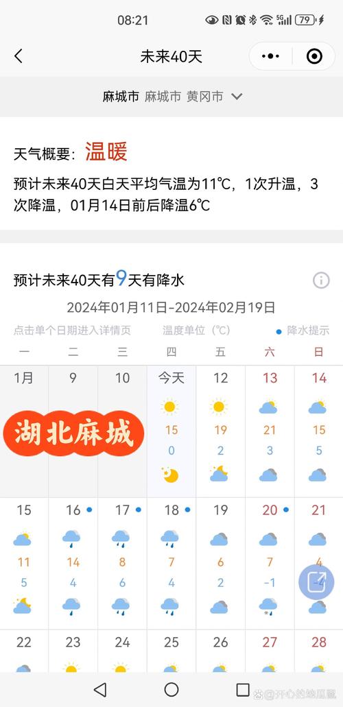 湖北麻城天气预报，湖北麻城天气预报30天查询？-第4张图片-优品飞百科