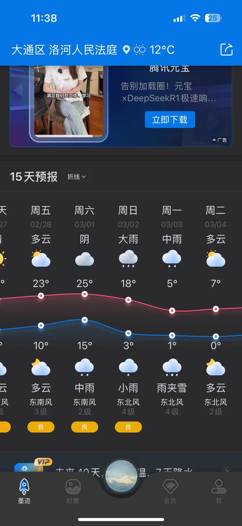 准南天气预报15天，准南天气预报15天查询百度知道新化m？-第4张图片-优品飞百科