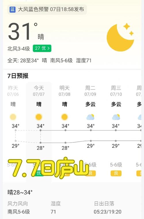 庐山天气预报15天，庐山天气预报15天准确一览表-第1张图片-优品飞百科