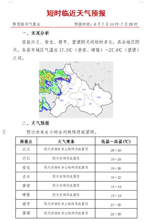 天气预报兴义，天气预报兴义15天查询结果？-第2张图片-优品飞百科