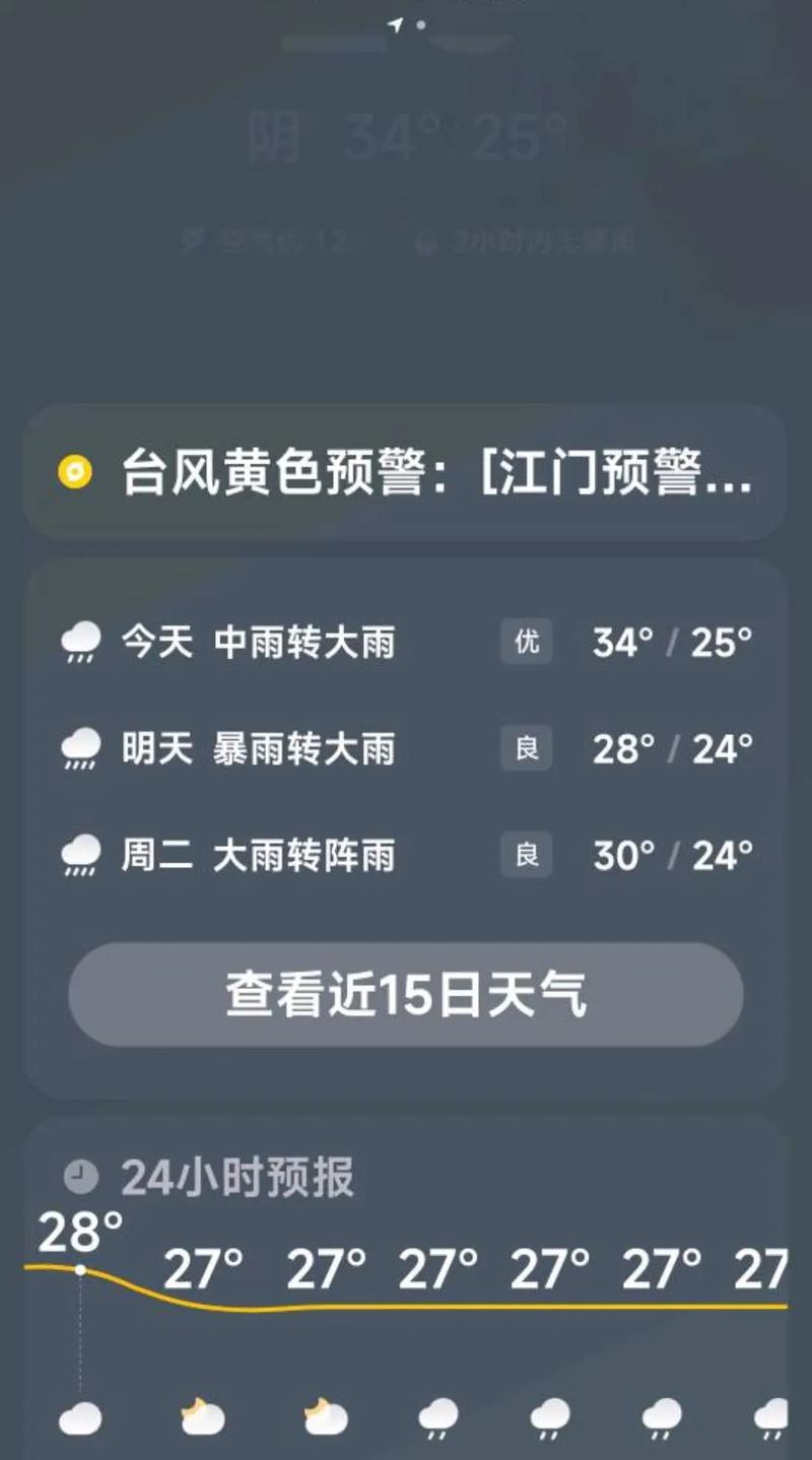 江门的天气预报，江门的天气预报一周？-第1张图片-优品飞百科