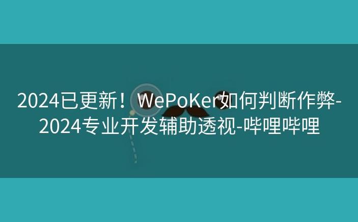 实测辅助wepoker透视!详细教程透视方法