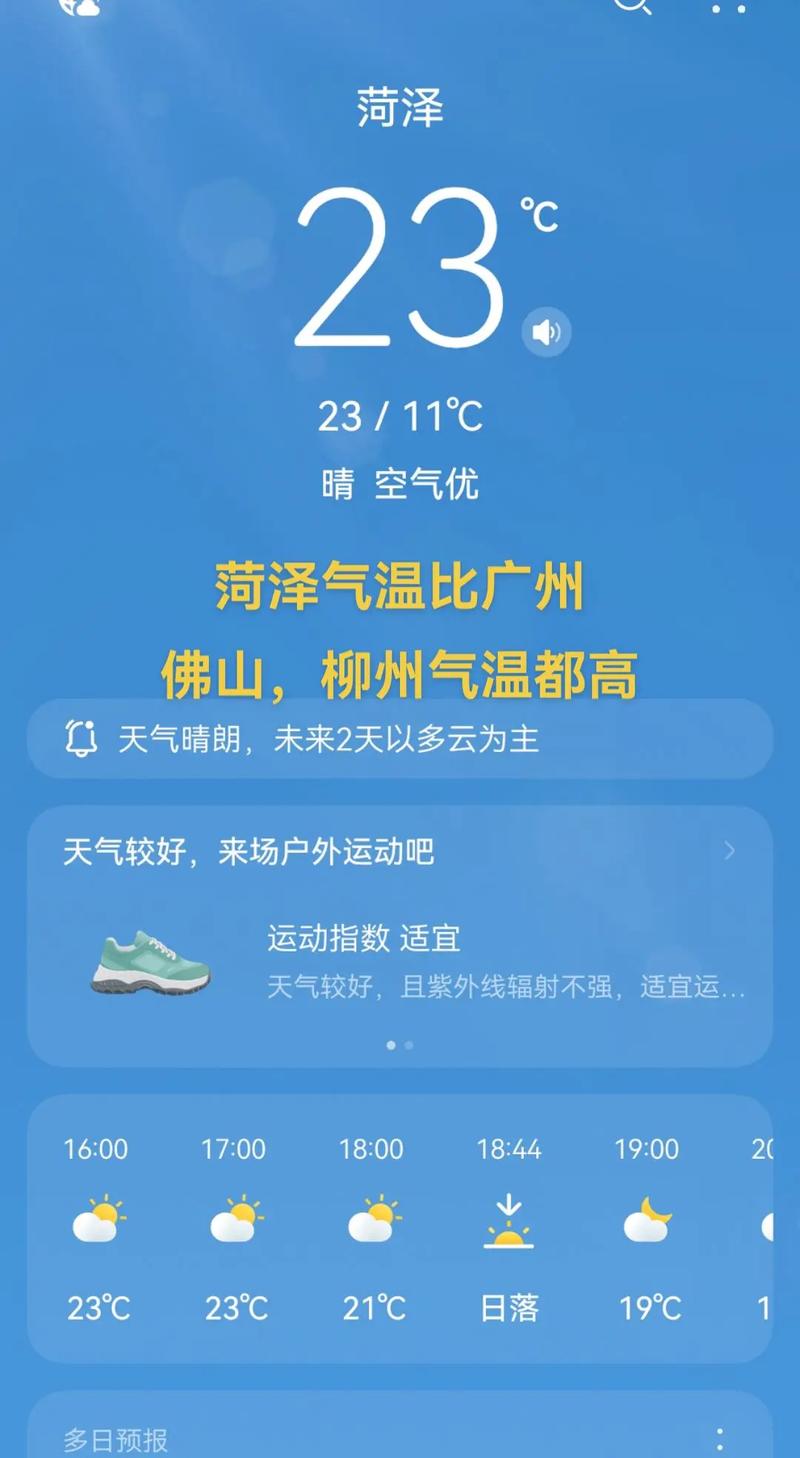 菏泽市天气预报？山东菏泽市天气预报？-第3张图片-优品飞百科