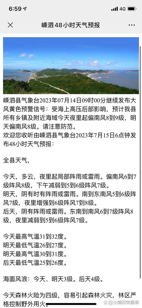 枸杞岛天气预报，枸杞岛天气预报7天？-第3张图片-优品飞百科