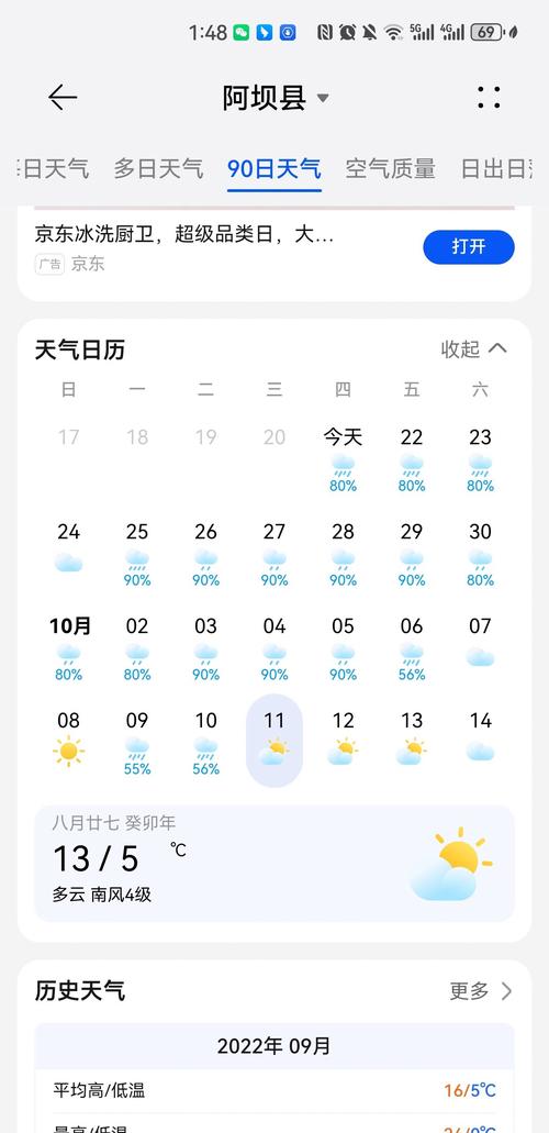 若尔盖天气预报，若尔盖天气预报30天气预报-第1张图片-优品飞百科