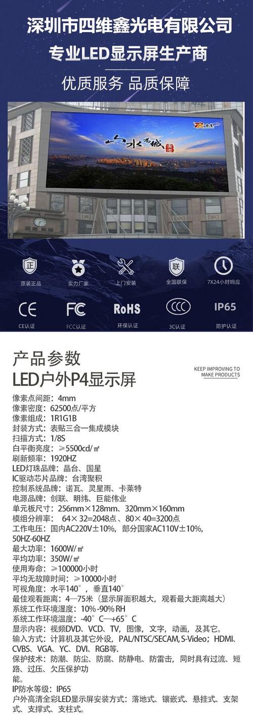 led显示屏单位是啥，led显示屏规格型号一览表？-第3张图片-优品飞百科