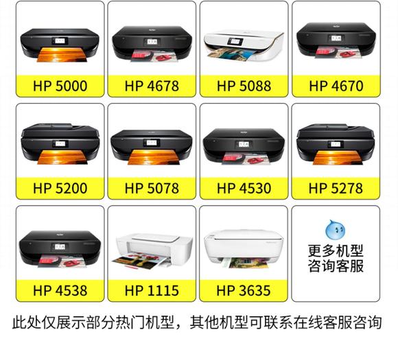 惠普62墨盒适用哪些打印机？惠普62墨盒适用哪些打印机型号？-第3张图片-优品飞百科