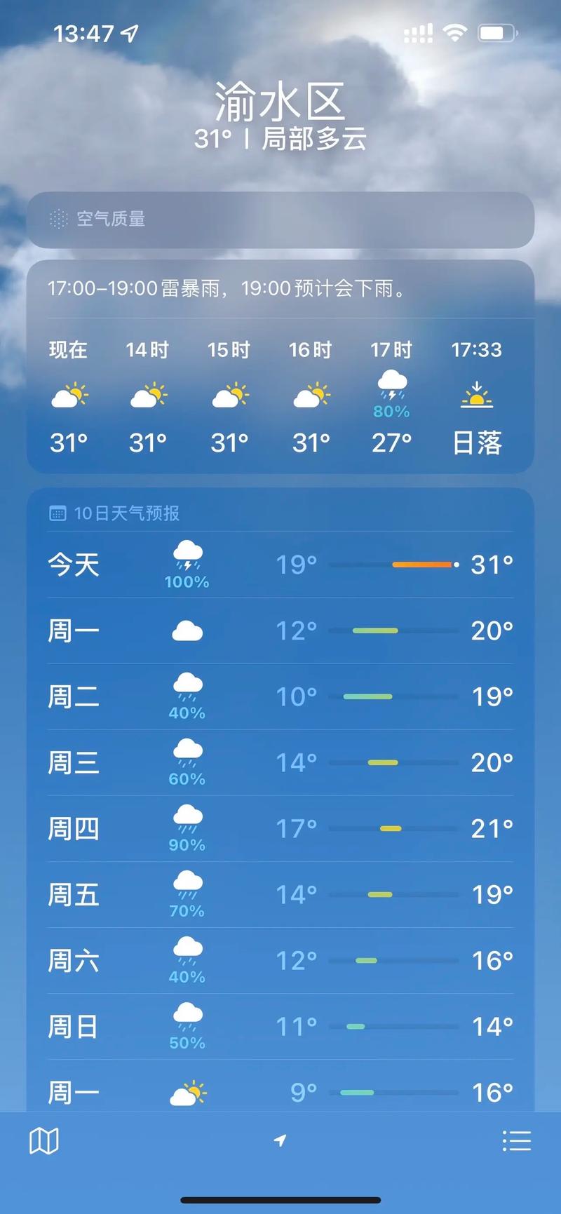 江西余干天气预报一周？江西余干今天天气预报？-第1张图片-优品飞百科