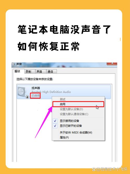 笔记本电脑为什么没有声音了?，笔记本电脑为什么会没有声音？-第3张图片-优品飞百科