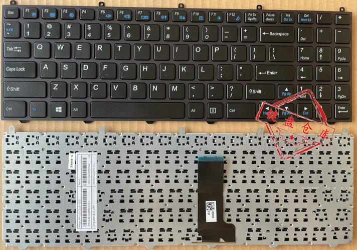 神舟笔记本电脑怎么样拆开键盘？神舟笔记本电脑怎么样拆开键盘图解？-第2张图片-优品飞百科