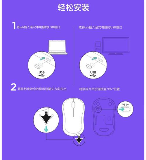 无线鼠标怎么用线连接电脑，无线鼠标怎么连接电脑使用,操作很简单？-第2张图片-优品飞百科