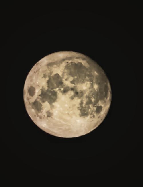 苹果13怎么拍月亮纹路，苹果13拍月亮效果-第5张图片-优品飞百科