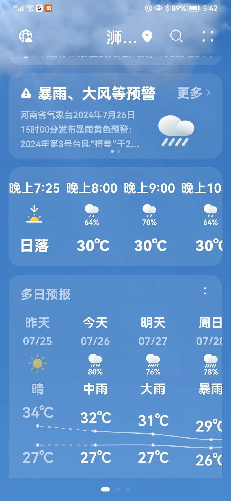 今日信阳最新天气，信阳最近一周天气预报？-第4张图片-优品飞百科