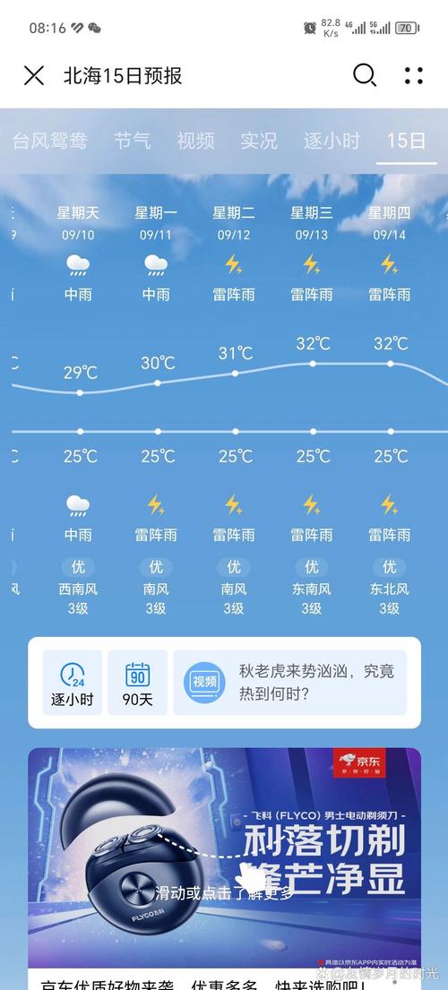 北海今日天气实时？北海今日天气预报是多少？-第3张图片-优品飞百科