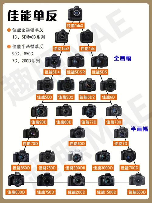 佳能相机产品型号？佳能相机产品型号查询？