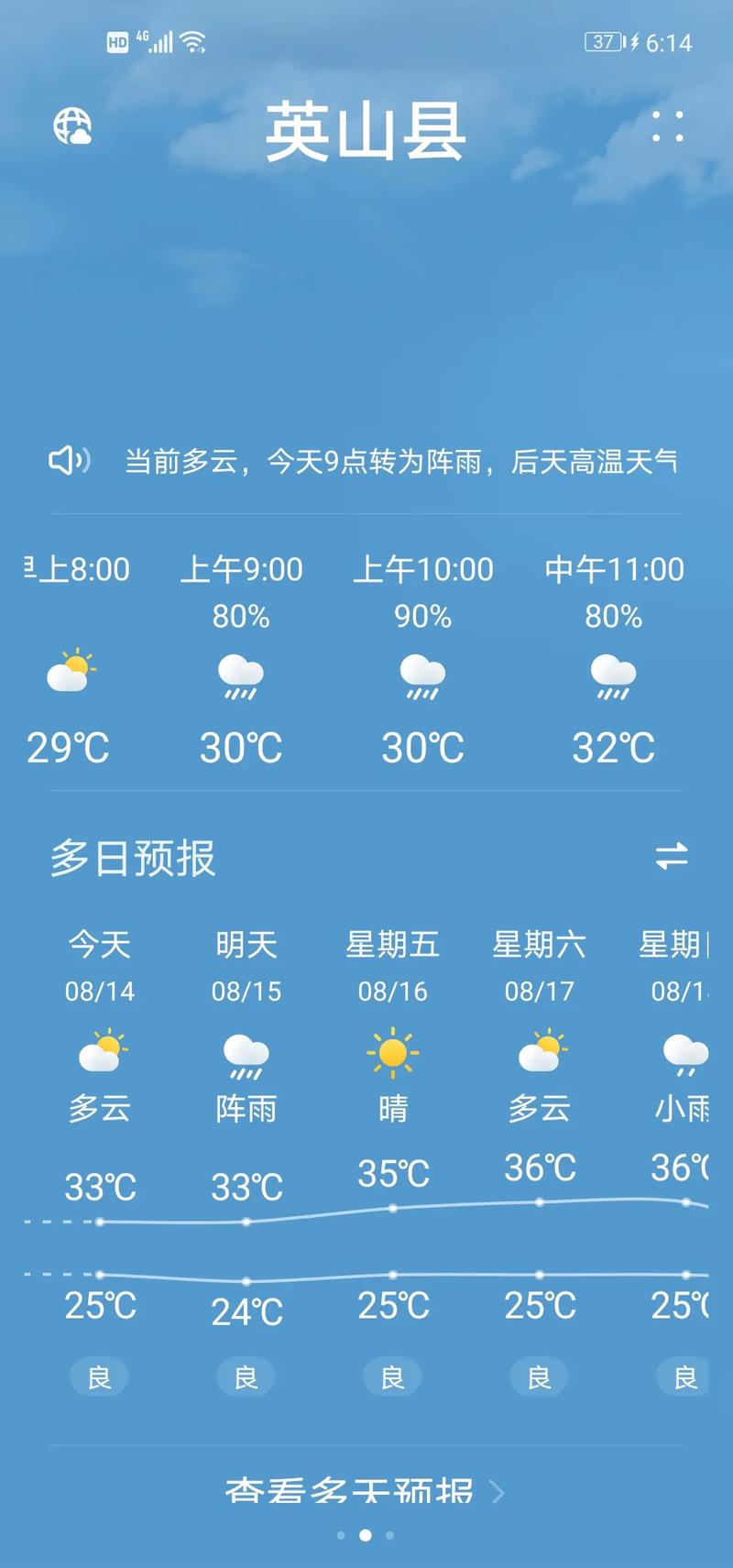 舟山嵊泗今日天气，嵊泗岛今日天气