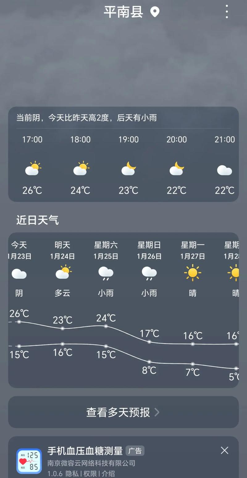 今日平山天气预报？今日平山天气预报查询？-第3张图片-优品飞百科
